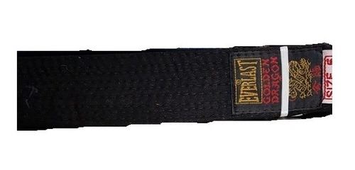 Cinturon Karate Artes Marciales Everlast Negro Envio Gratis