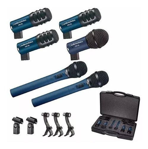 Audio Technica Mb Dk6 Kit De 6 Microfonos Para Bateria