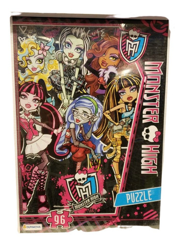 Rompecabezas Monster High Gigante 96 Pzs Frankie Stein Dracu