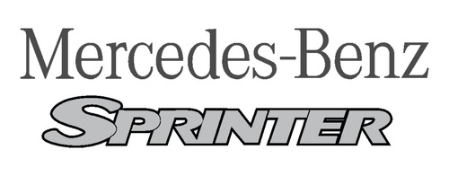 Kit Adesivo Emblema Mercedes Benz Sprinter Sp001