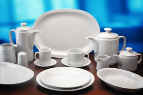 Bowl Ensaladera Chica Porcelana Blanca Vajilla Tsuji 450
