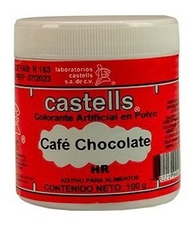 Color Café Chocolate Hr Castells 100 Gr 