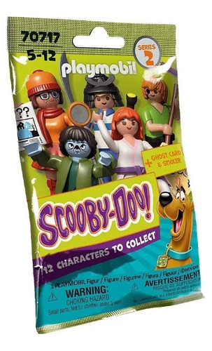 Playmobil Scooby-doo! 12 Figuras 70717 (serie 2) 