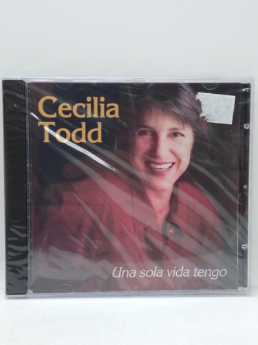 Cecilia Todd Una Sola Vida Tengo Cd Nuevo