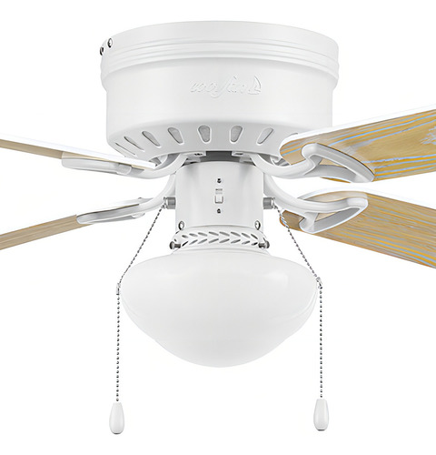 Ventilador de techo Samba 52111 42 Pulgadas Blanco Cuatro Aspas Coolfan