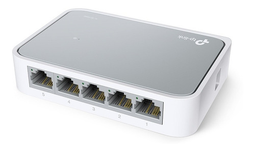Imagen 2 de 5 de Switch 5 Puertos Tplink 10/100 Mbps Tl-sf1005d