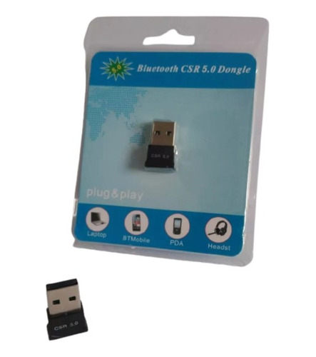 Adaptador Bluetooth Csr V5.0 Dongle