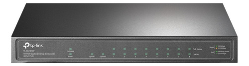 Tp-link Tl-sg1210p - Switch Poe 8 Puertos 1uplink 1sfp