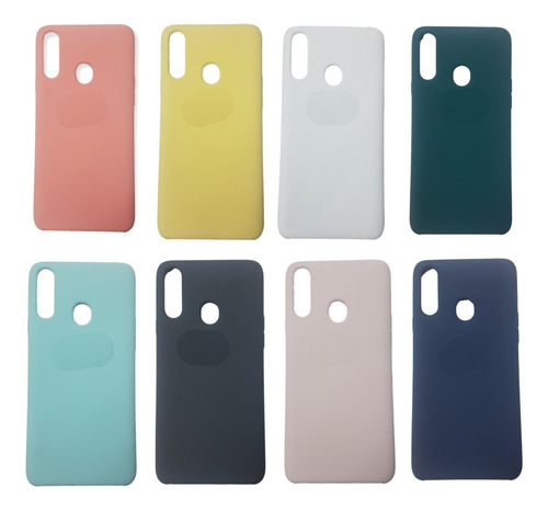 Funda Silicone Case Para Samsung A20s Varios Colores