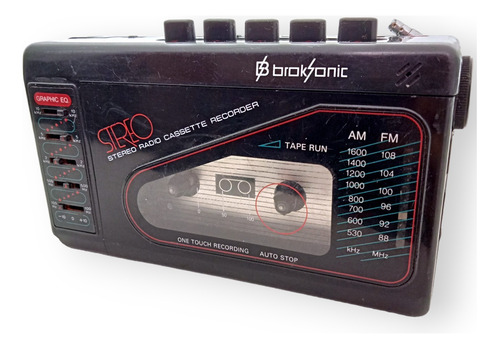 Walkman Broksonic Radio Cassette Grabadora Tsg-45 (reparar)