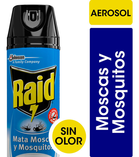 Aerosol Raid Sin Olor X 360ml