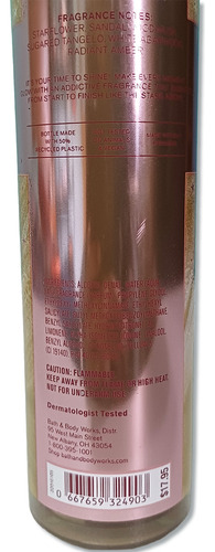 Body Mist In The Stars 236 Ml Bath & Body Works Mujer