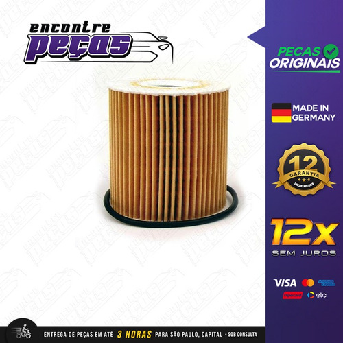 Filtro De Óleo Motor Volvo S60 2.5 Turbo 2004-2010 Original