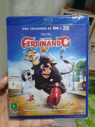 Blu-ray O Touro Ferdinando Lacrado 