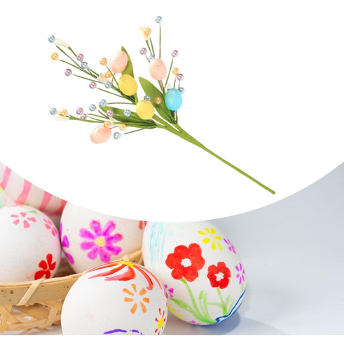 Rama De Árbol De Pascua, Decoración Creativa Para 1 Unidad