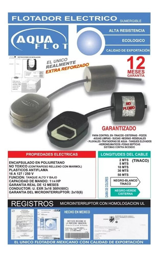 Electronivel Aquaflot De 3mts