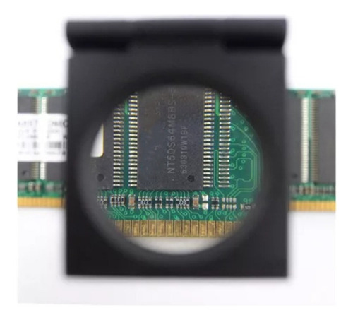 A Lupa De Aumento 10x Lupa De Tres Plegables Mini