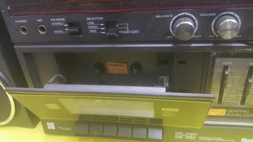 Radio-gravador Panasonic, Modelo Rxc37 (usado ) (Usado)