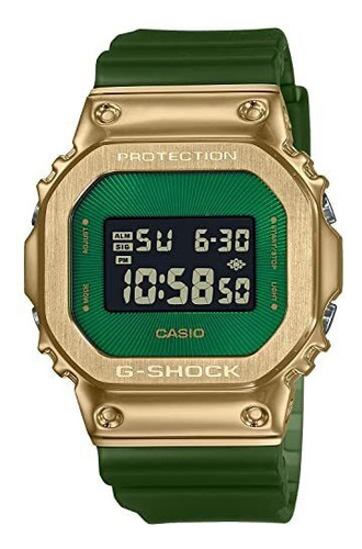 Reloj G-shock Gm-5600cl-3cr Correa Verde