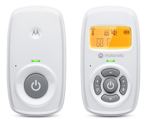 Motorola Am24 Audio Baby Monitor Con Pantalla Lcd - Alcance 