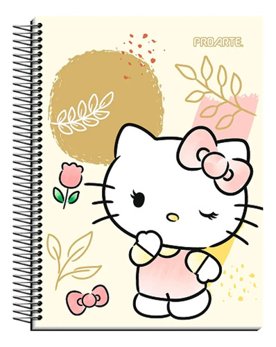 Cuaderno Triple Carta Hello Kitty Proarte 150hojas 3 Materia