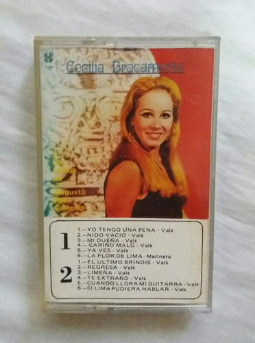 Cecilia Bracamonte Los Exitos De Augusto Polo Campos Cassett