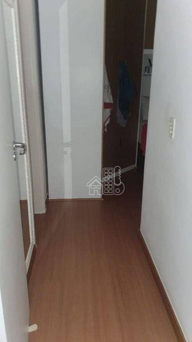 Apartamento Com 3 Dormitórios À Venda, 77 M² Por R$ 340.000,00 - Maria Paula - São Gonçalo/rj - Ap4303