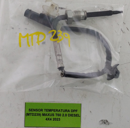 Sensor Temperatura Dpf Maxus T60 2.0 Diesel 4x4 2023 (Usado)