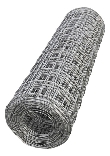 Malla-tejido Electrosoldada Galvanizada En Caliente 25m X 1m
