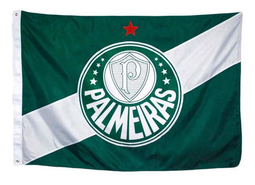 Bandeira Do Palmeiras Oficial Grande - 220cm X 150cm