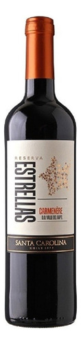 Vinho Tinto Chileno Estrellas Carmenère 750ml Santa Carolina