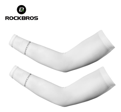 Par Mangas Motorizado Deportiva Licra Protección Uv Rockbros