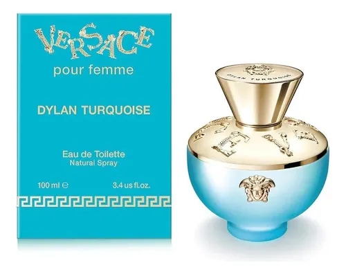 Perfume Versace Dylan Turquoise Mini Splash 5ml Para Mujer