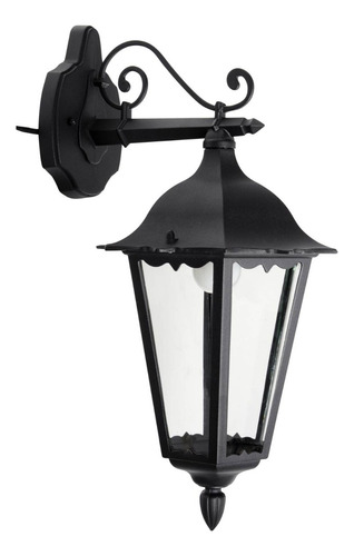 Farol Colgante Bristol 100 W Negro Casa Bonita