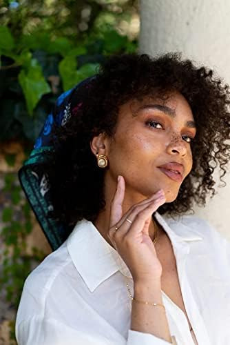Pendientes De Perla Para Mujer Boho 18k Chapado En Oro Chasi