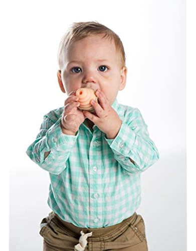 Sweetooth Baby Teether - Naranja Adorable