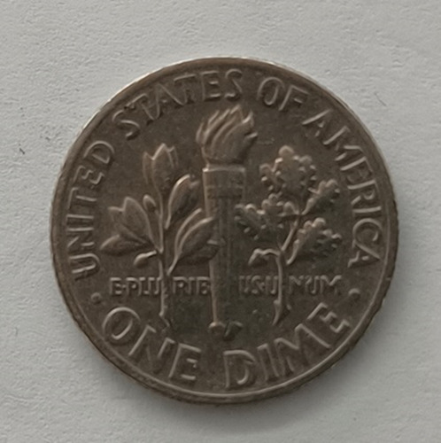 Moneda De Estados Unidos 1 Dime 1970 (Usado)