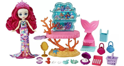 Set Muñeca Enchantimals Joyería Sirena Pearl