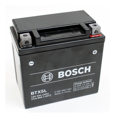 Bateria Moto Bosch 12v 4ah Para Ktm 450 Btx5l = Ytx5l