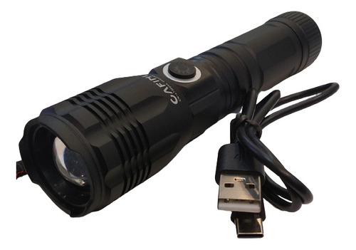 Linterna Recargable De Luz Fuerte Usb Cafini 73004