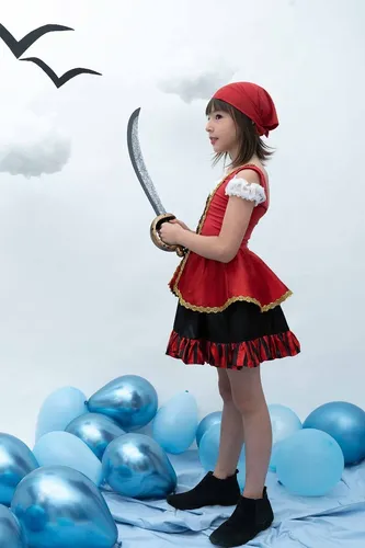 Vestido Infantil Arlequina Cosplay Tam 8 Envio Imediato