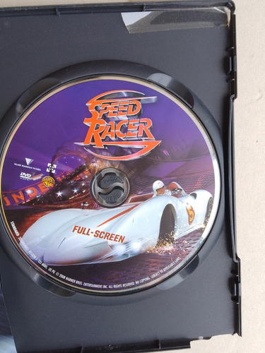 Dvd Speed Racer Le Pelicula (español Latino) (Usado)