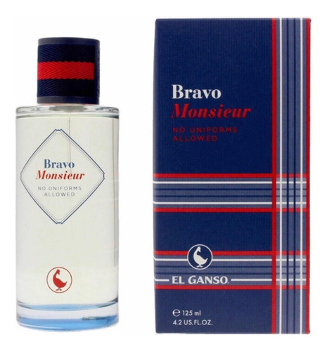 Perfume El Ganso Bravo Monsieur 4.2 Oz 125 Ml Sellado