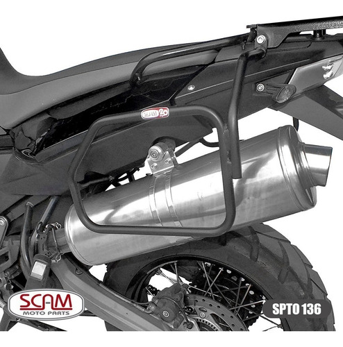 Imagem 3 de 7 de Afastador De Alforge Tubolar Bmw F 800gs F800 Gs - Scam