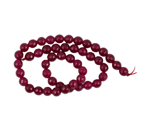 Tallado Ruby Jade Redondo Piedras Preciosas Perlas Sueltas