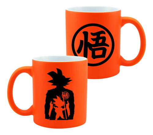 Mug Neon Dragon Ball Naranja Exclusivo