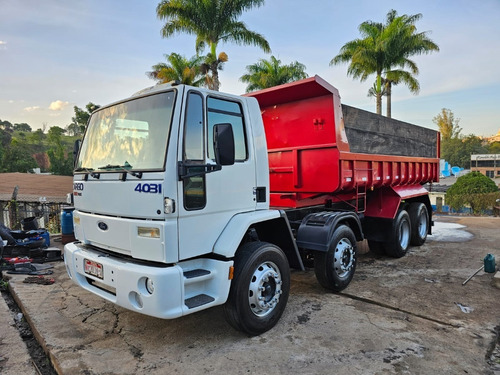  Bitruck  Ford Cargo 4031 8x2 Ano 2003 Caçamba 