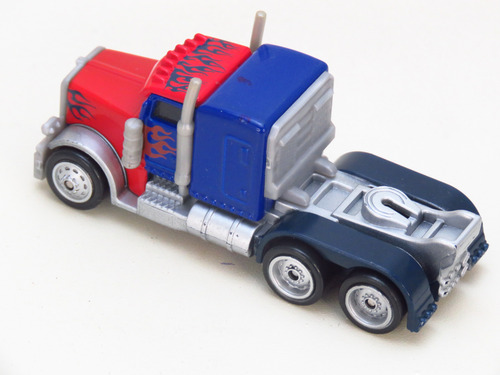Miniatura Transformers Speed Stars Hasbro 7 Cm Não Vira Robô Optimus Prime - Autobot 50 (Usado)