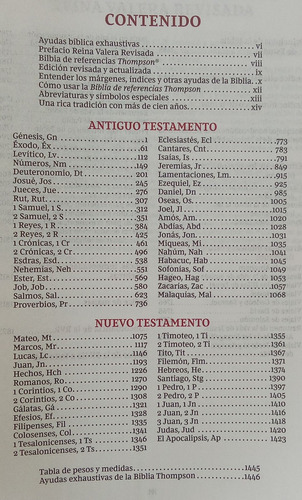 Biblia De Referencia Thompson, Tapa Dura, Rvr