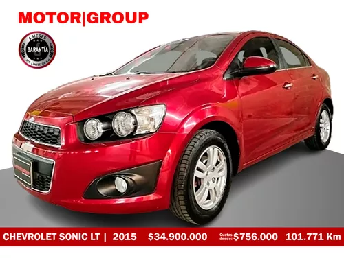 Chevrolet Sonic Lt Mt 2015